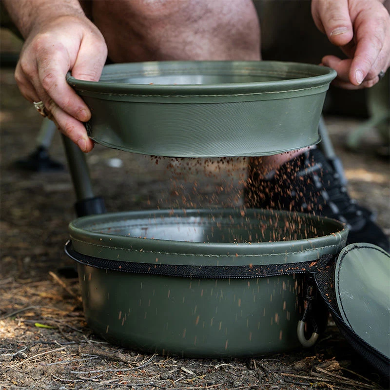 Korum EVA Solid Groundbait Bowl & Riddle